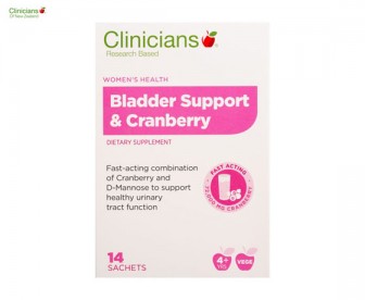 Clinicians 科立纯 D-甘露糖蔓越莓膀胱保护冲剂 14包/盒 Clinicians 科立纯 D-甘露糖蔓越莓膀胱保护冲剂 14包/盒